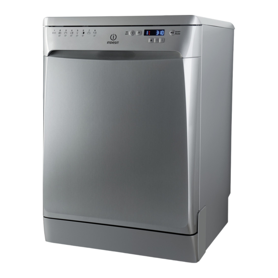 Indesit DFP 58T1 Operating Instructions Manual