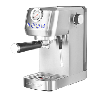 Gastroback DESIGN ESPRESSO PICCOLO PRO Instruction Manual