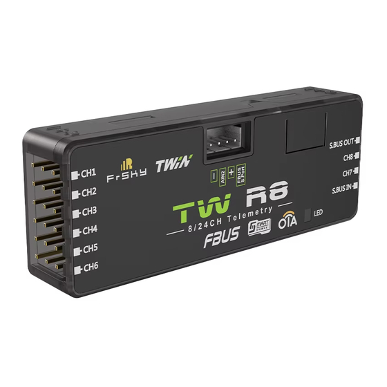 FrSky TW R8 Instruction Manual