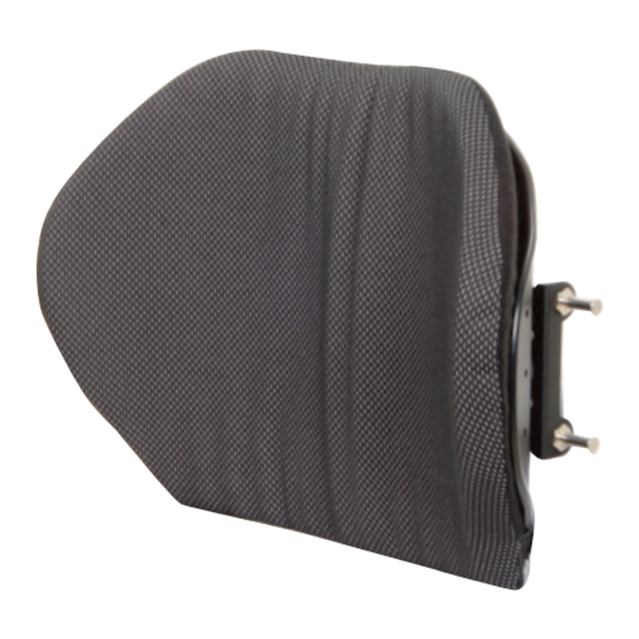 Invacare Matrx ELITE E2S Back / E2D Back, Matrx Series Manual