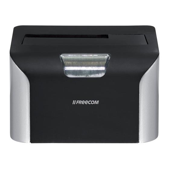 Freecom HARD DRIVE DOCK Datasheet