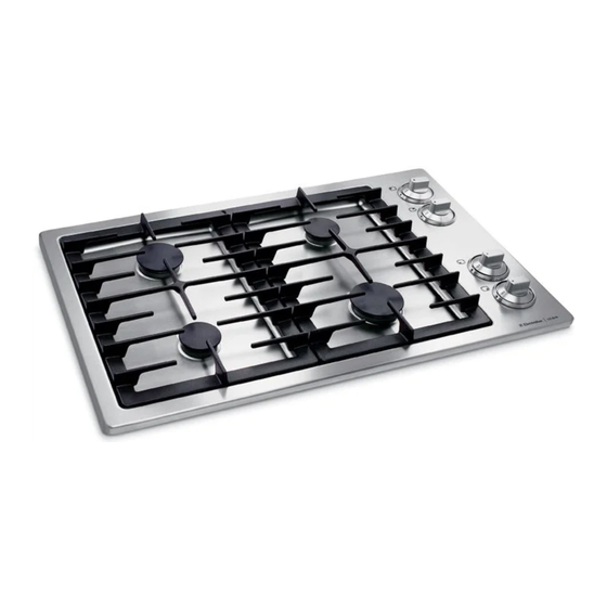Electrolux E46GC67ESS - 46" Sealed Burner Gas Cooktop Installation Instructions Manual