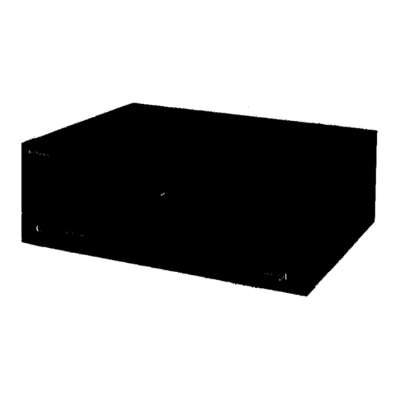 Technics SU-X302 Service Manual