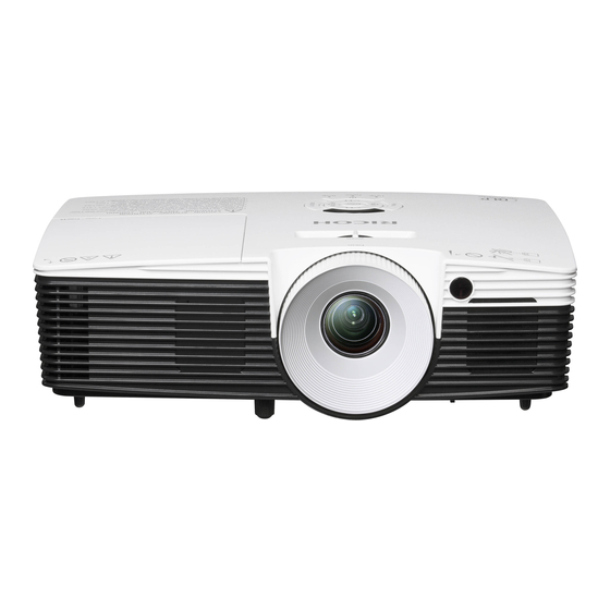 Ricoh PJ S2240 User Manual