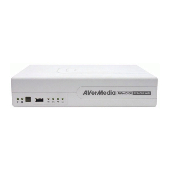Avermedia AVerDiGi EXR 6004 WiFi Quick Installation Manual