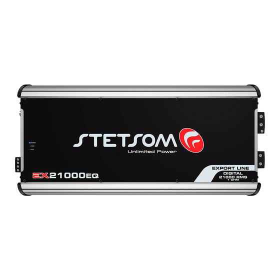 StetSom Export Line EX21000EQ Manual