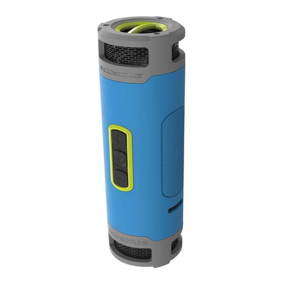 Scosche BOOmBOTTLE+ Quick Start Manual