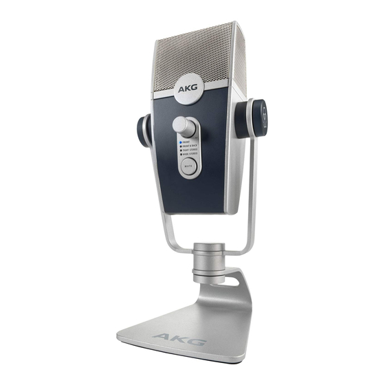 Harman AKG LYRA Quick Start Manual