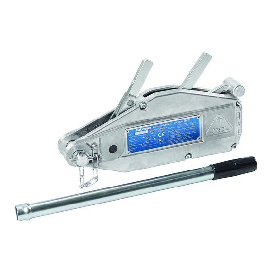 Habegger HIT-06 Manual