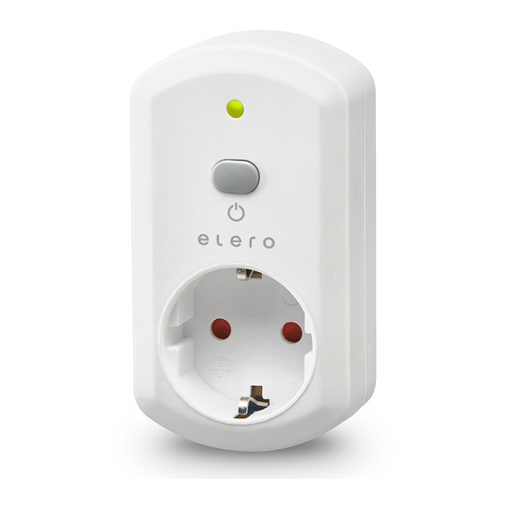 elero Unio-868 Information For Use