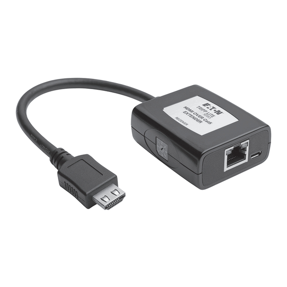 Eaton TRIPP LITE Series Installation Instructions