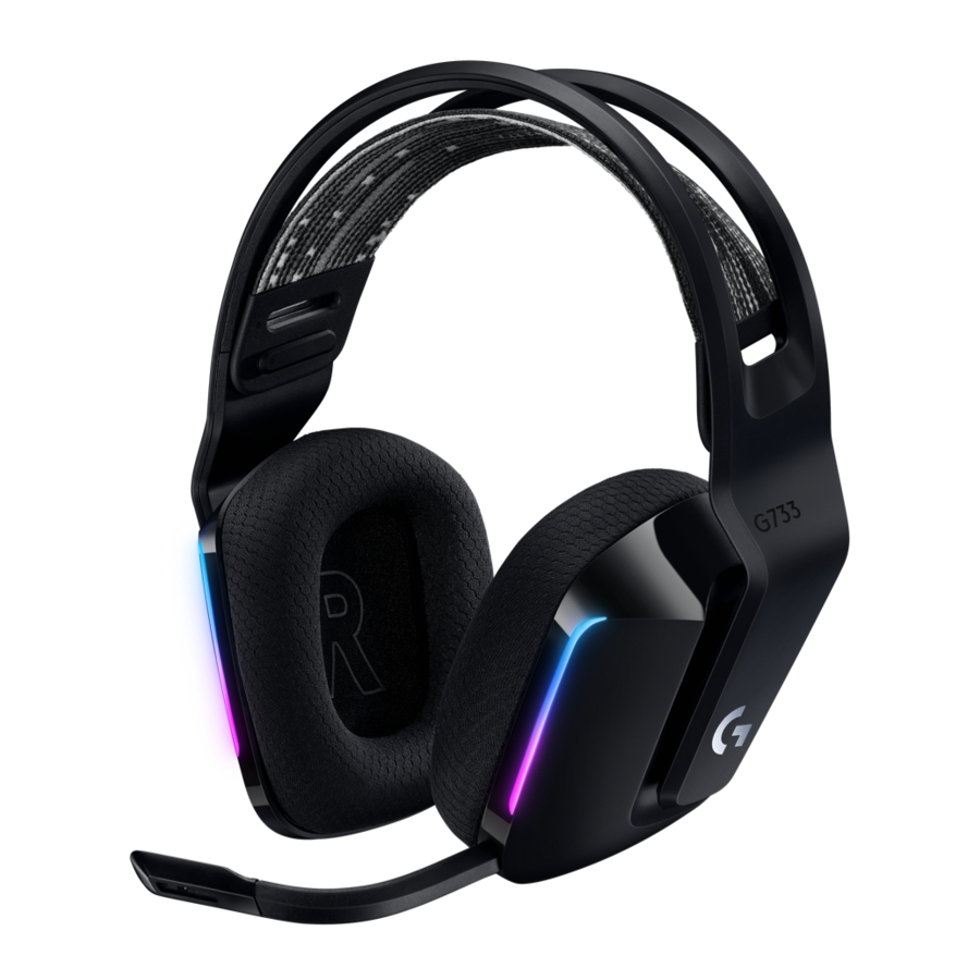 Logitech G733 - Gaming Headsets Manual