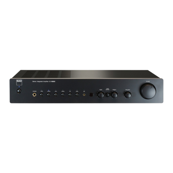 NAD C316BEE Specifications