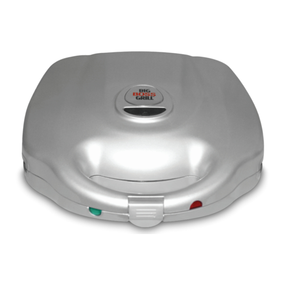 Big Boss Grill Deluxe 8204 User m Manual