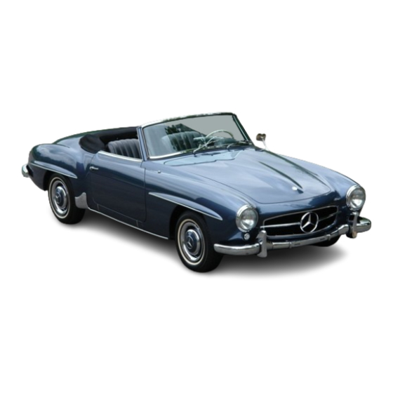 Mercedes-Benz 190 SL User Manual