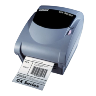 SATO CX Series Quick Start Manual