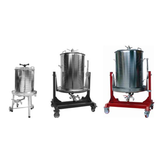User Manuals: LANCMAN VS-A Series Water Press