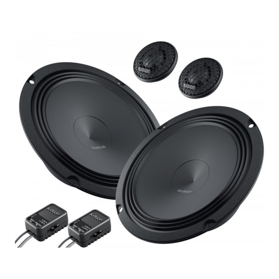 Audison APK 165 2 Ohm Prima Owner's Manual