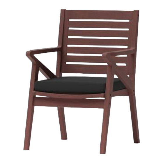 rst brands OP-AWTS-VGHN-CHAIR Assembly Instructions Manual