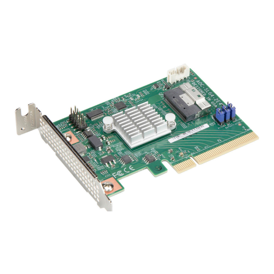 Supermicro AOC-SLG4-2E4T User Manual