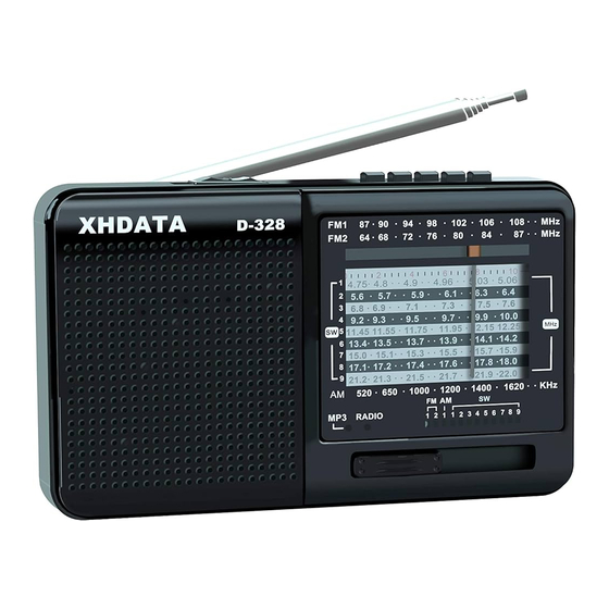 XHDATA D-328 User Manual