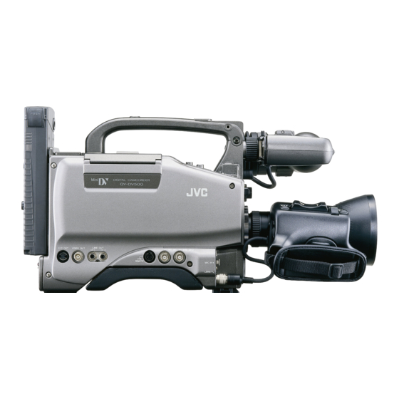 JVC GY-DV500U Instructions Manual
