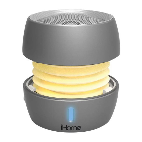 iHome iBT73 Manual
