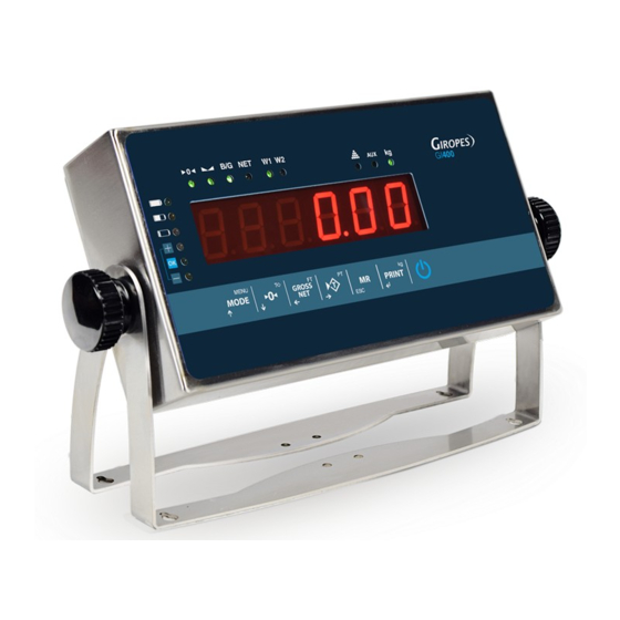Giropes GI400 LCD User Manual