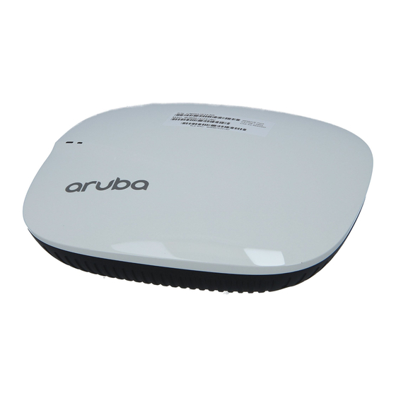 Aruba 207 Series Installation Manual