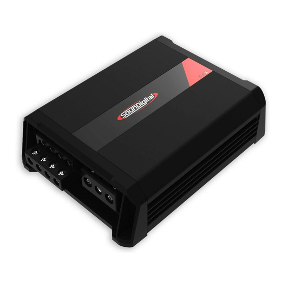 SoundDigital EVOX 1200.4 Owner's Manual