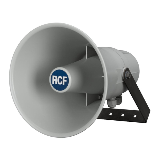 RCF HD 21EN User Manual