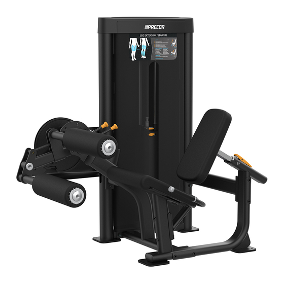 Precor Vitality Series Assembly Manual