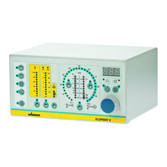 WAGNER EPG-SPRINT XE Translation Of The Original Operating Manual