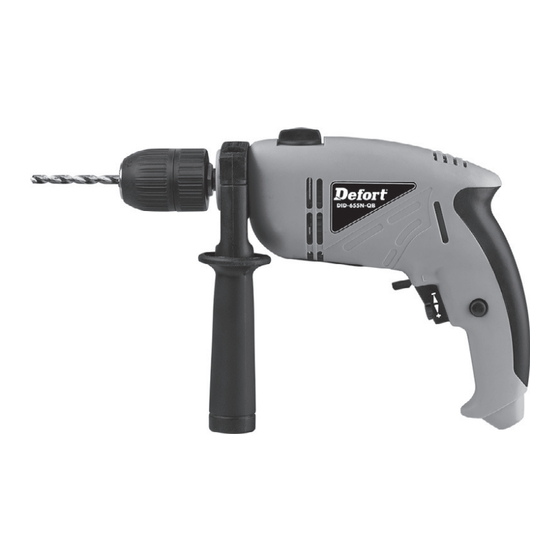 Defort DID-655N-QB User Manual