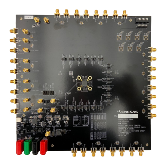 Renesas RC32312A-EVK Manual