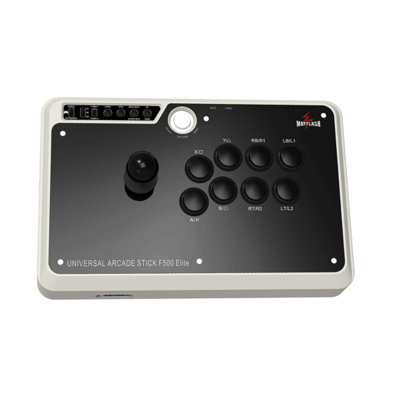 MAYFLASH Arcade Stick F500 Elite Quick Start Manual