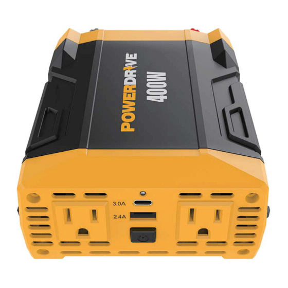 PowerDrive PWD400 Owner's Manual