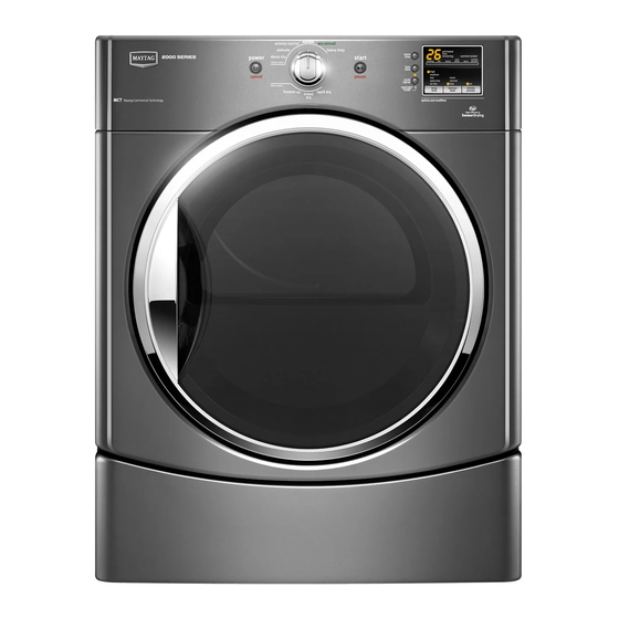 Maytag MGDE251YG Installation Instructions Manual