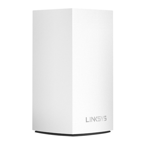 Linksys Velop WHW01 User Manual