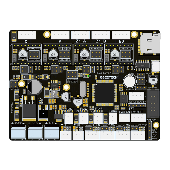 Geeetech Spark E3 V1.0 Manuals