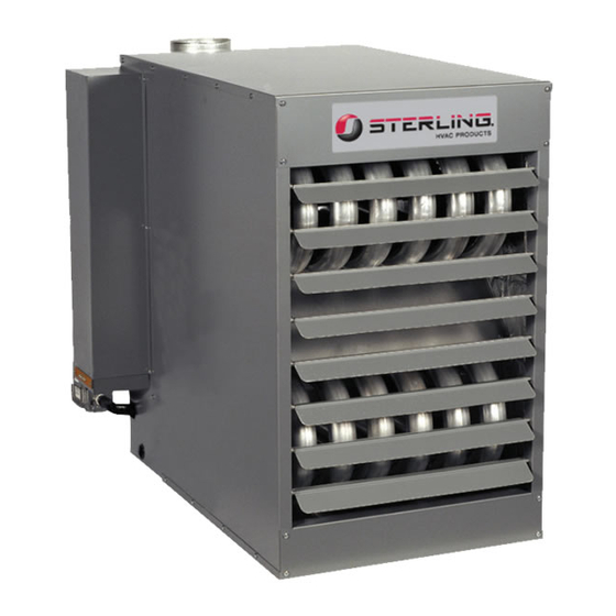 Sterling GF-150 Installation Instructions And Parts List