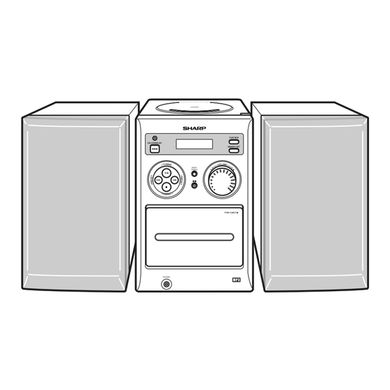 Sharp XL-MP40H Operation Manual