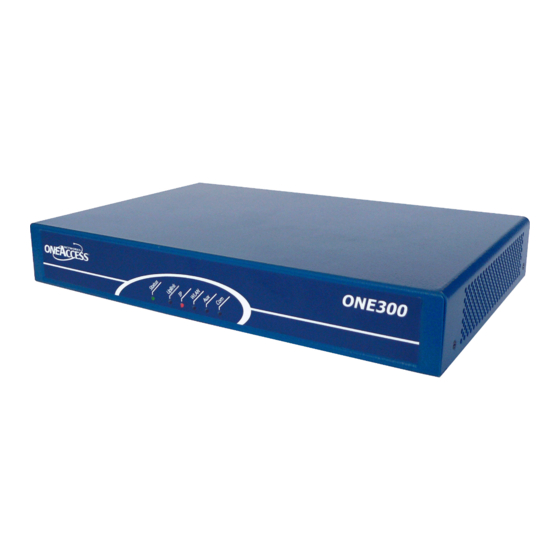 OneAccess ONE300 Installation Manual