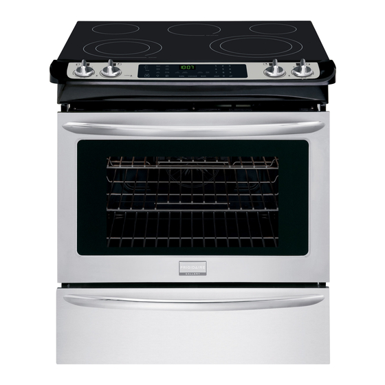 Frigidaire CPES3085PFB Use & Care Manual