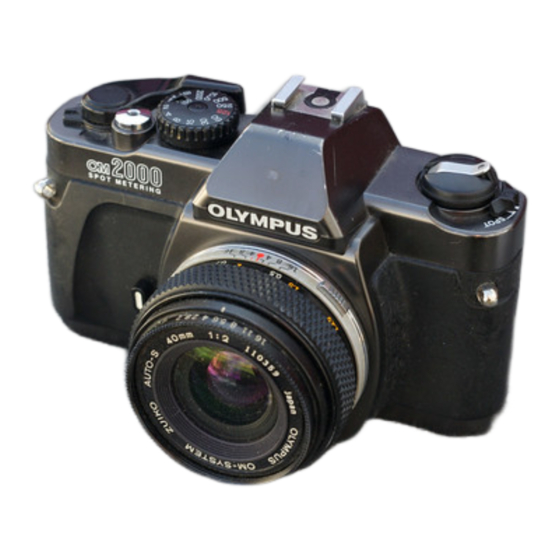 Olympus OM 2000 Repair Manual