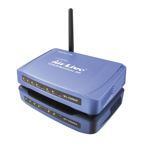 Air Live wl-5460apv2 Quick Setup Manual