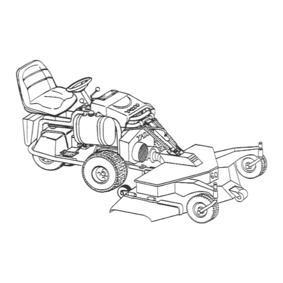 Yazoo Commercial Front Cut Rider YHRLD211 Parts Manual