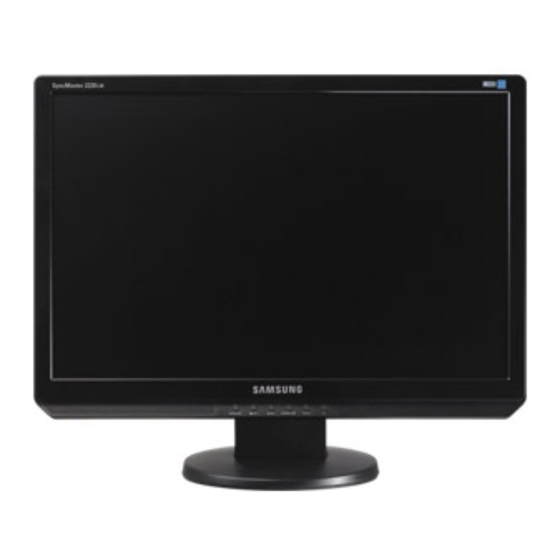 Samsung SyncMaster 2220LM User Manual
