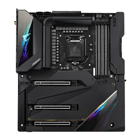 Gigabyte Z590 AORUS XTREME User Manual