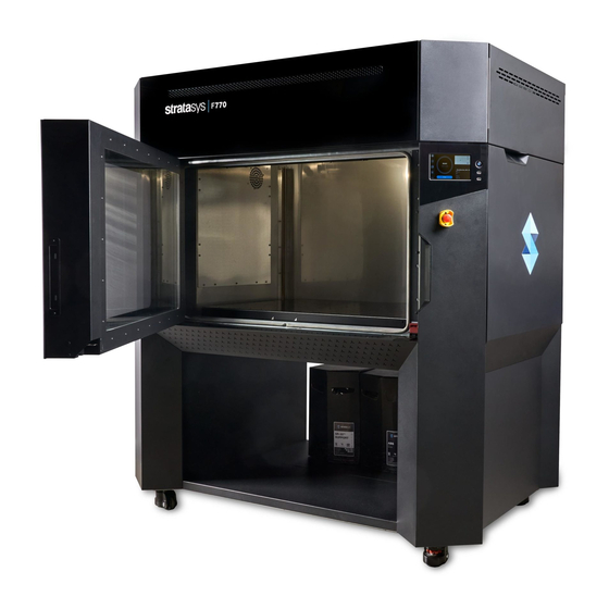 Stratasys F770 User Manual